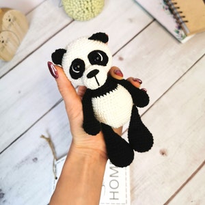 Cute Panda, Crochet Panda, Staffed Panda, Panda Bear, Animal Panda, Amigurumi Handmade Panda Bear, Woodland animals, Crochet Toy mothers Day