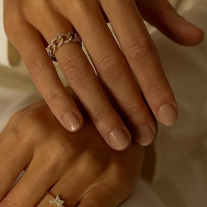 Iced out ring Etsy