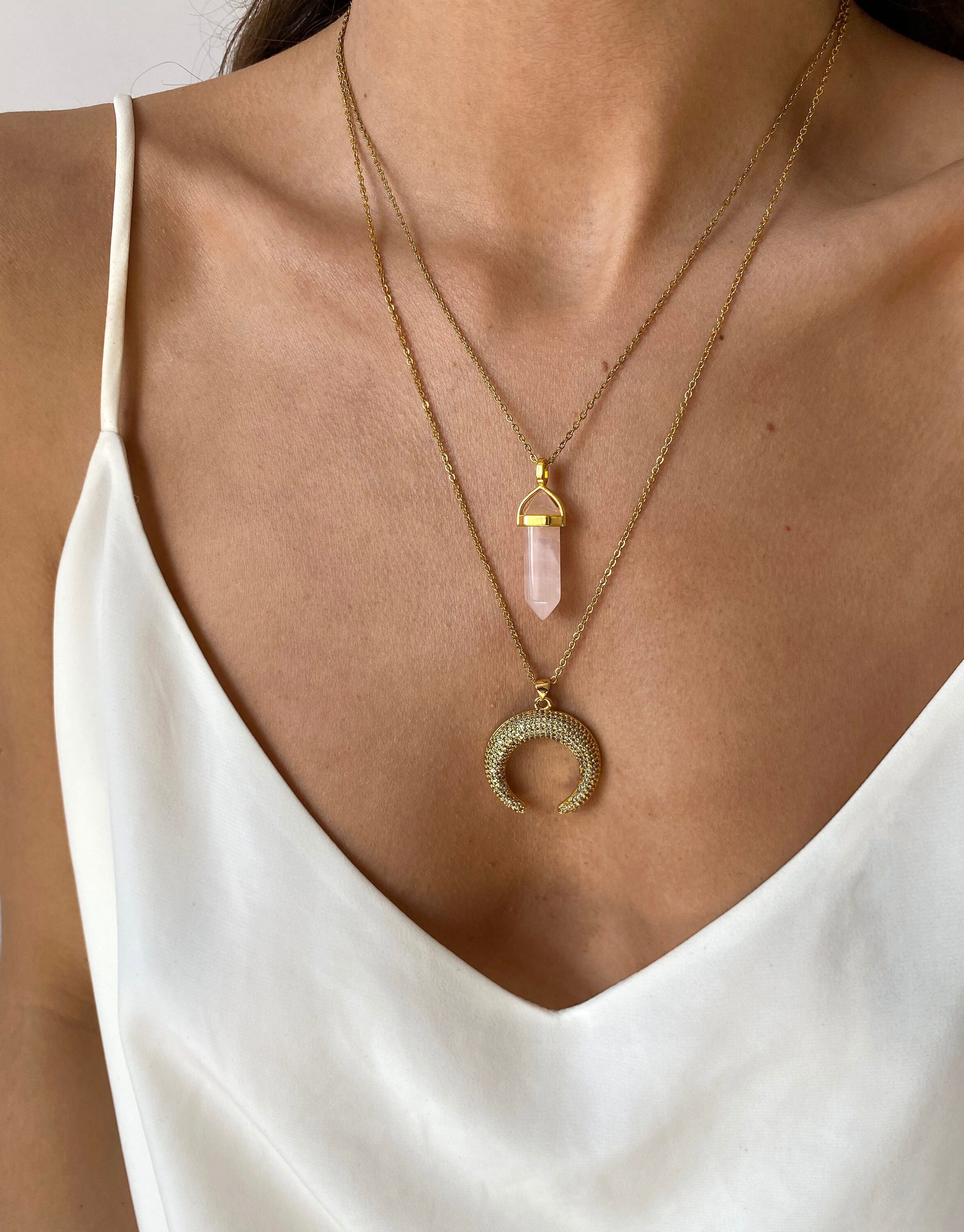 Upside Down Crescent Moon Necklace Meaning 2025