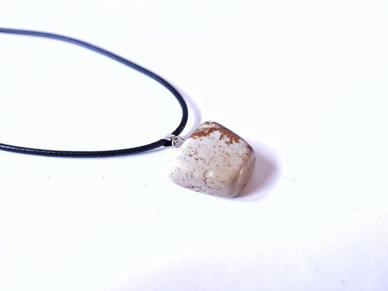 Gemstone Jewellery Picture Jasper Tumble Stone Necklace Chakra Necklace