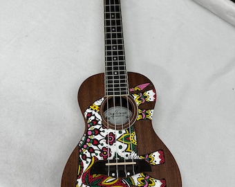 Engraved "Elephant" ukulele