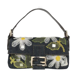 Fendi baguette deals denim