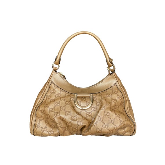 GUCCI HOBO HANDBAG AUTHENTIC MONOGRAM