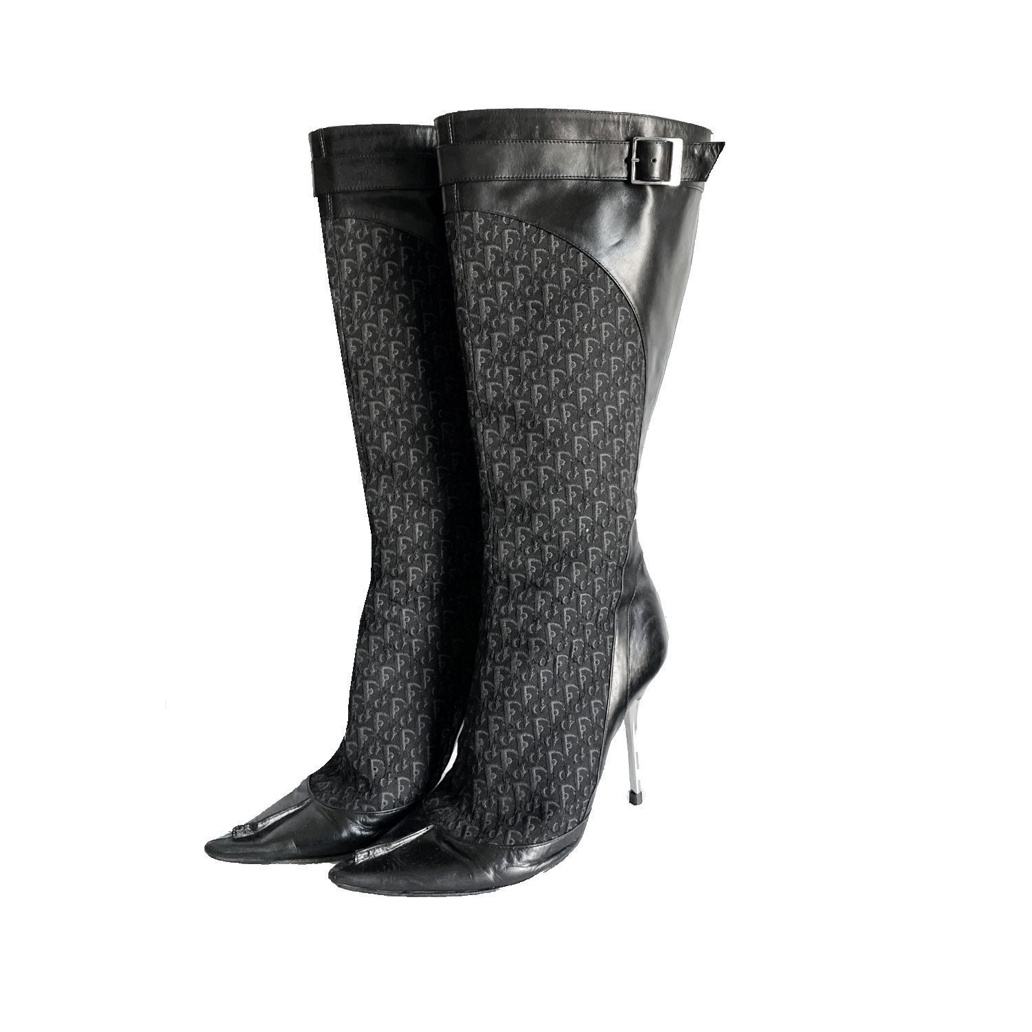dior monogram boots