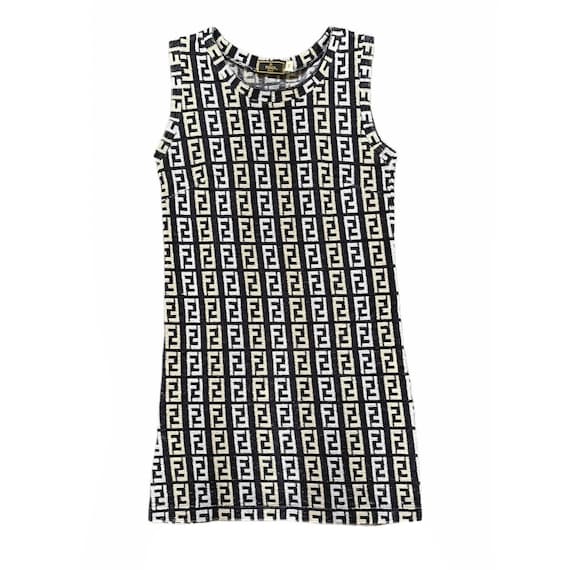 fendi dress monogram