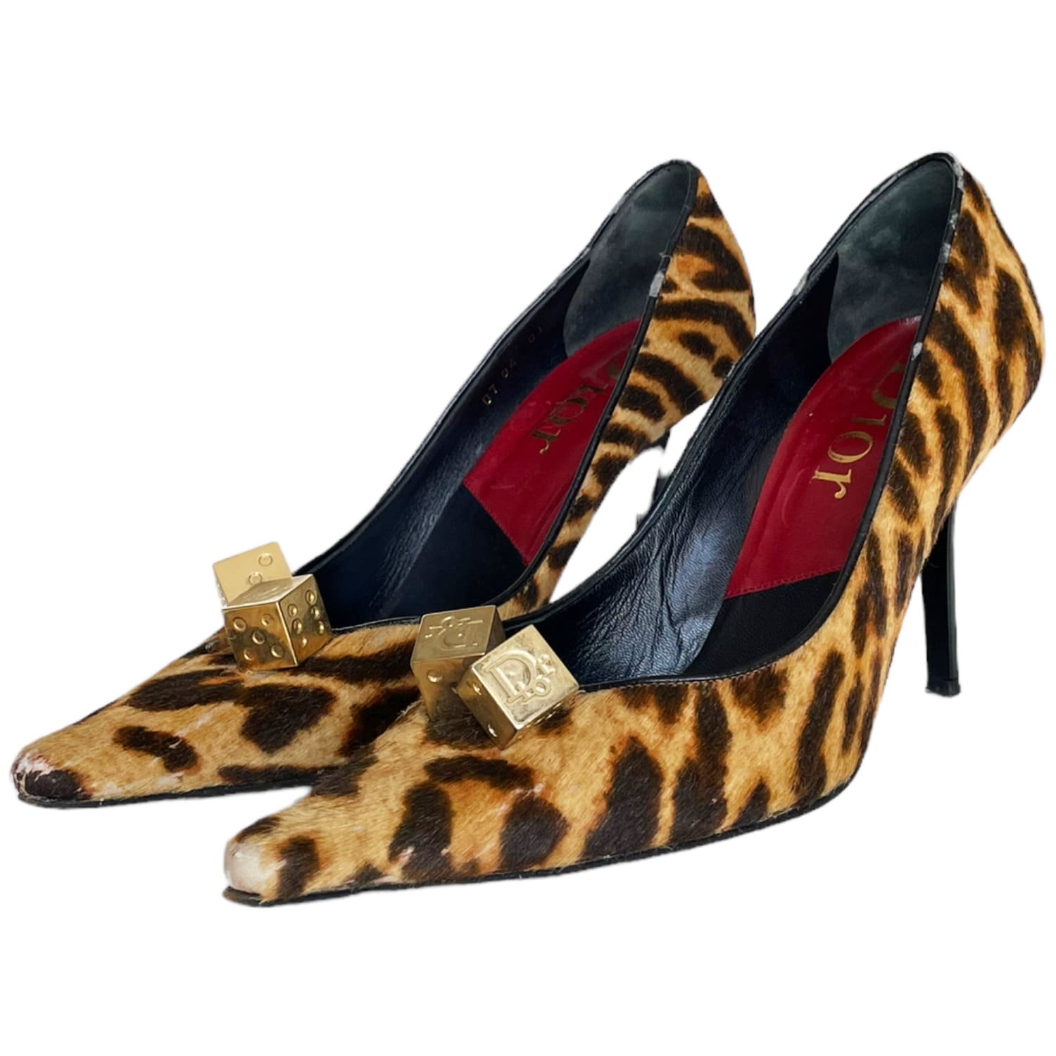 Forever Shoes Leopard Black Bow Platform Sandals 5.5 / Leopard Brown