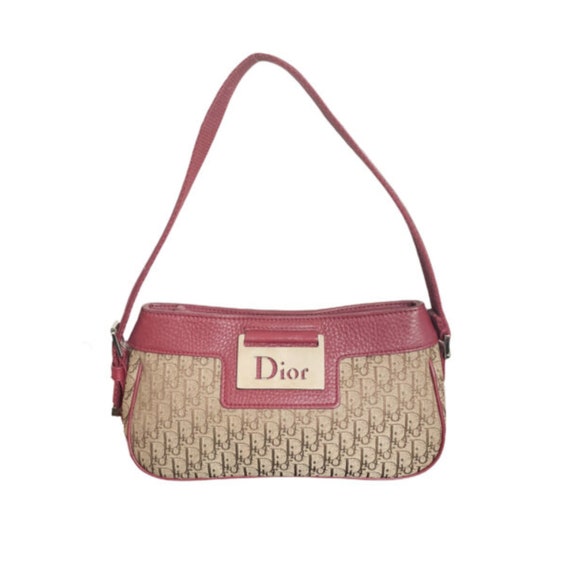 dior monogram shoulder bag