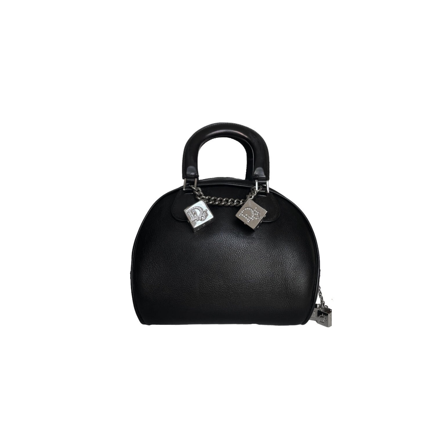 Used Christian DIOR Black Leather Adjustable Bag – Debsluxurycloset