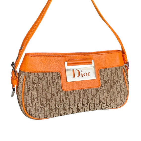 Authentic Christian Dior Monogram Shoulder Bag-Made In FRANCE