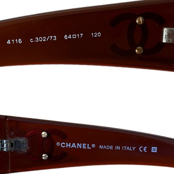 Chanel Sunglasses Authentic Chanel Logo Wraparound … Gem