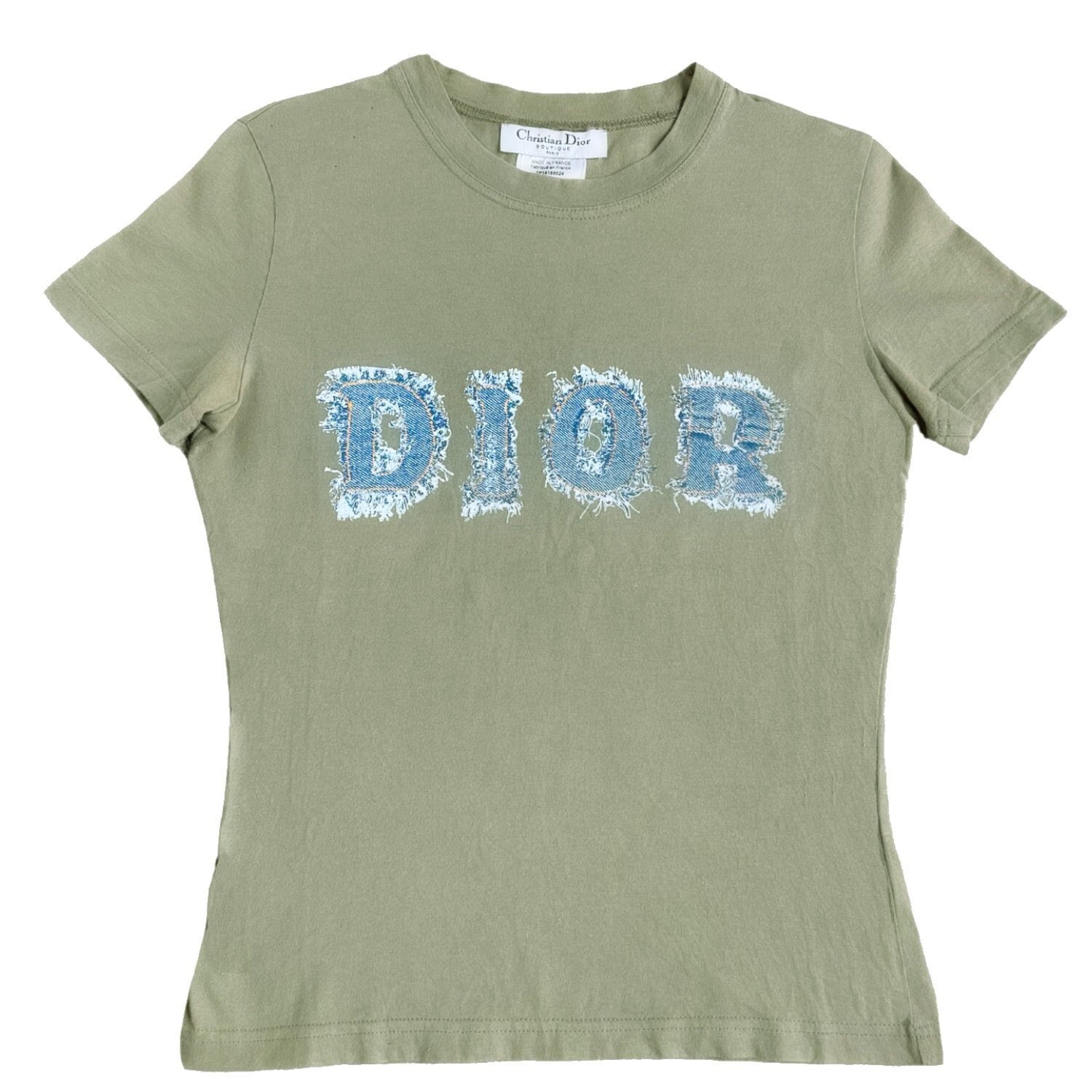 Dior Denim T Shirt - Etsy