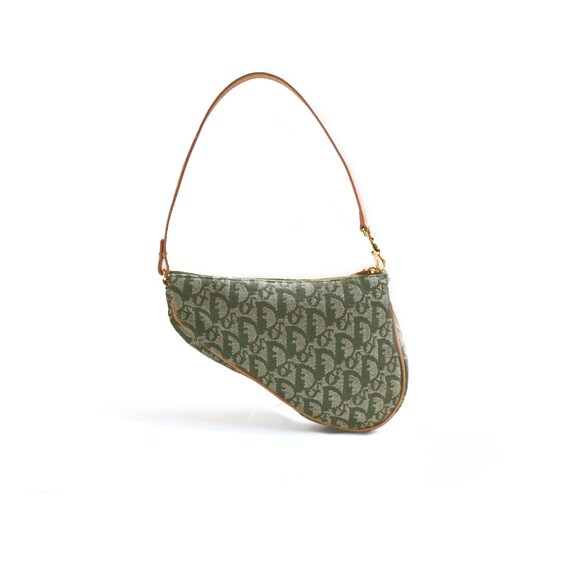 Dior Saddle Bag Authentic Dior Trotter Monogram Mi