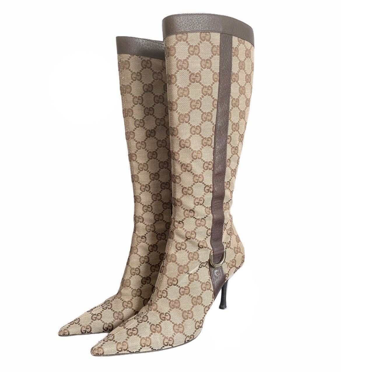Gucci Boots Authentic Gucci Monogram 
