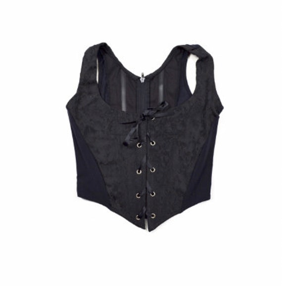 Vivienne Westwood STYLE black 90s deadstock corset