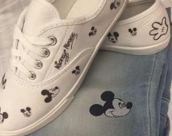 mickey mouse slip on
