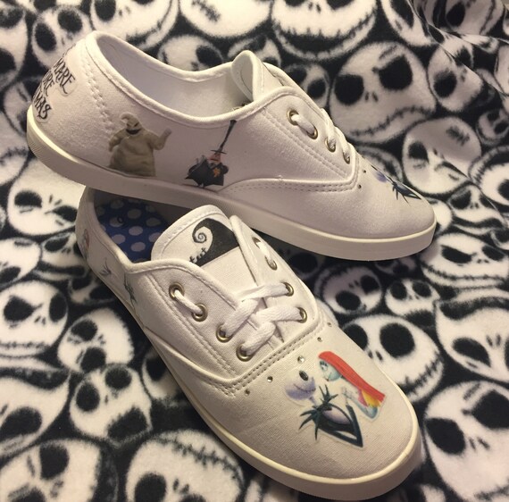 nightmare before christmas canvas shoes