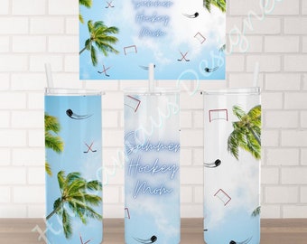 Summer Hockey Mom 20oz Tumbler: Insulated Stainless Steel