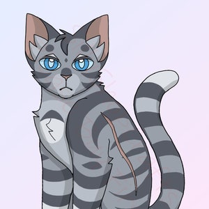 Warriors - Jayfeather Sticker for Sale by SighFur