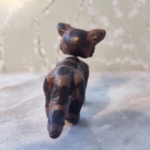 Figuras de arcilla de Gatos Guerreros: Princesa, Estrella Torcida, Hoja Jaspeada imagen 10