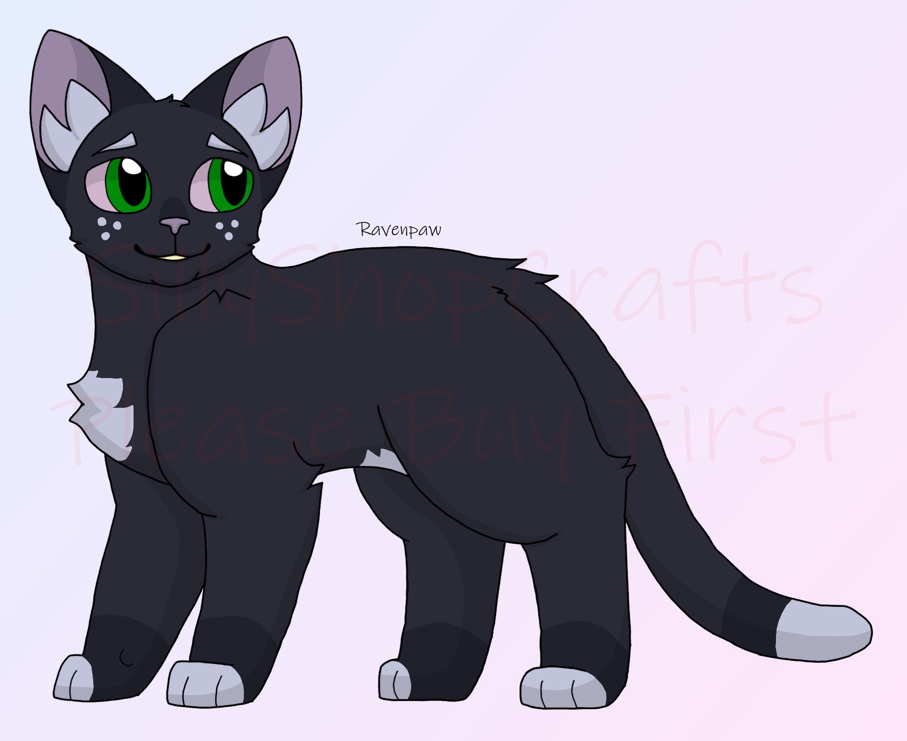 ravenpaw by trashscoot on DeviantArt in 2023  Warrior cats art, Warrior cat  drawings, Warrior cats