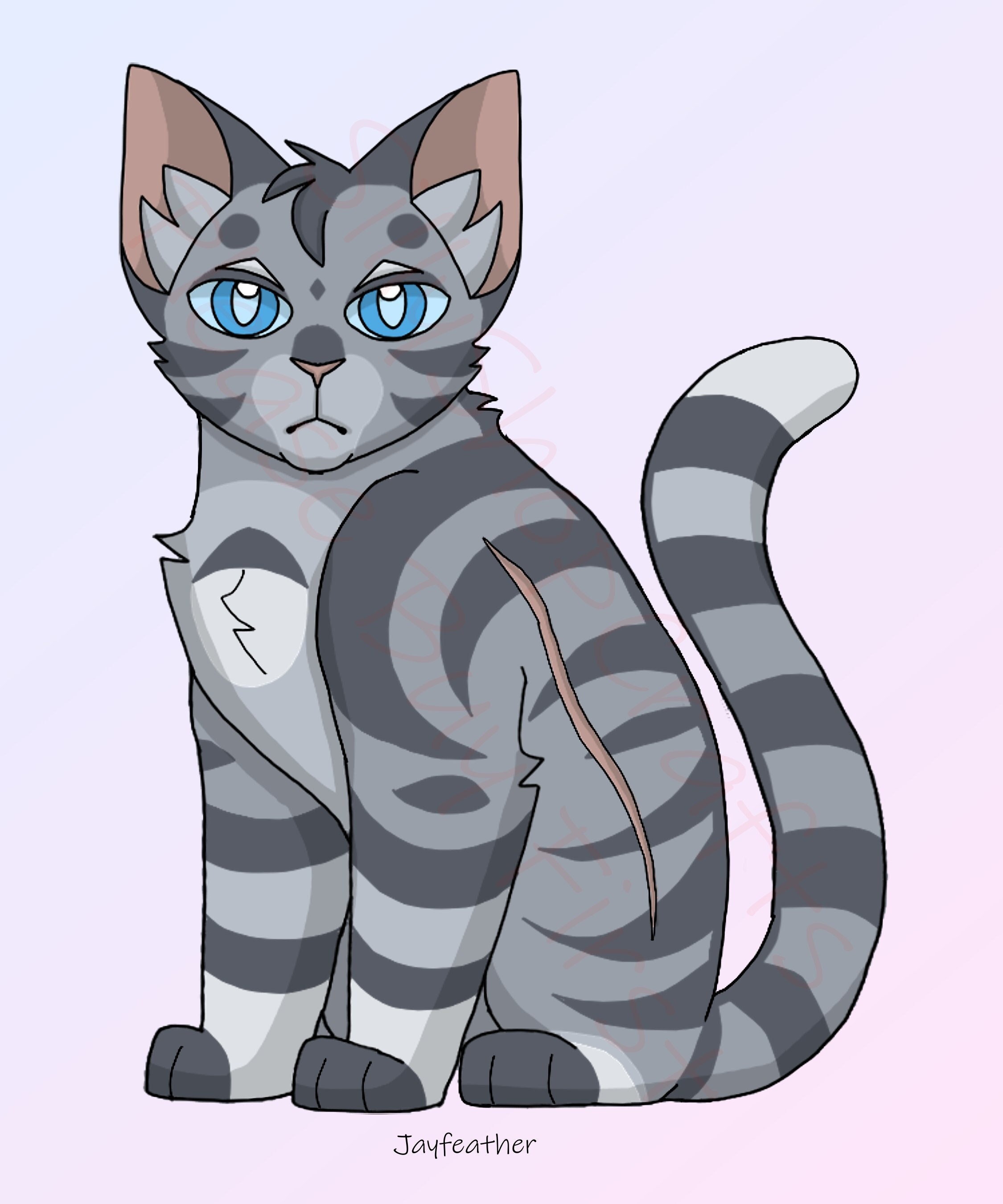 Jayfeather (Warrior Cats) Poster for Sale by Fudgebiskets