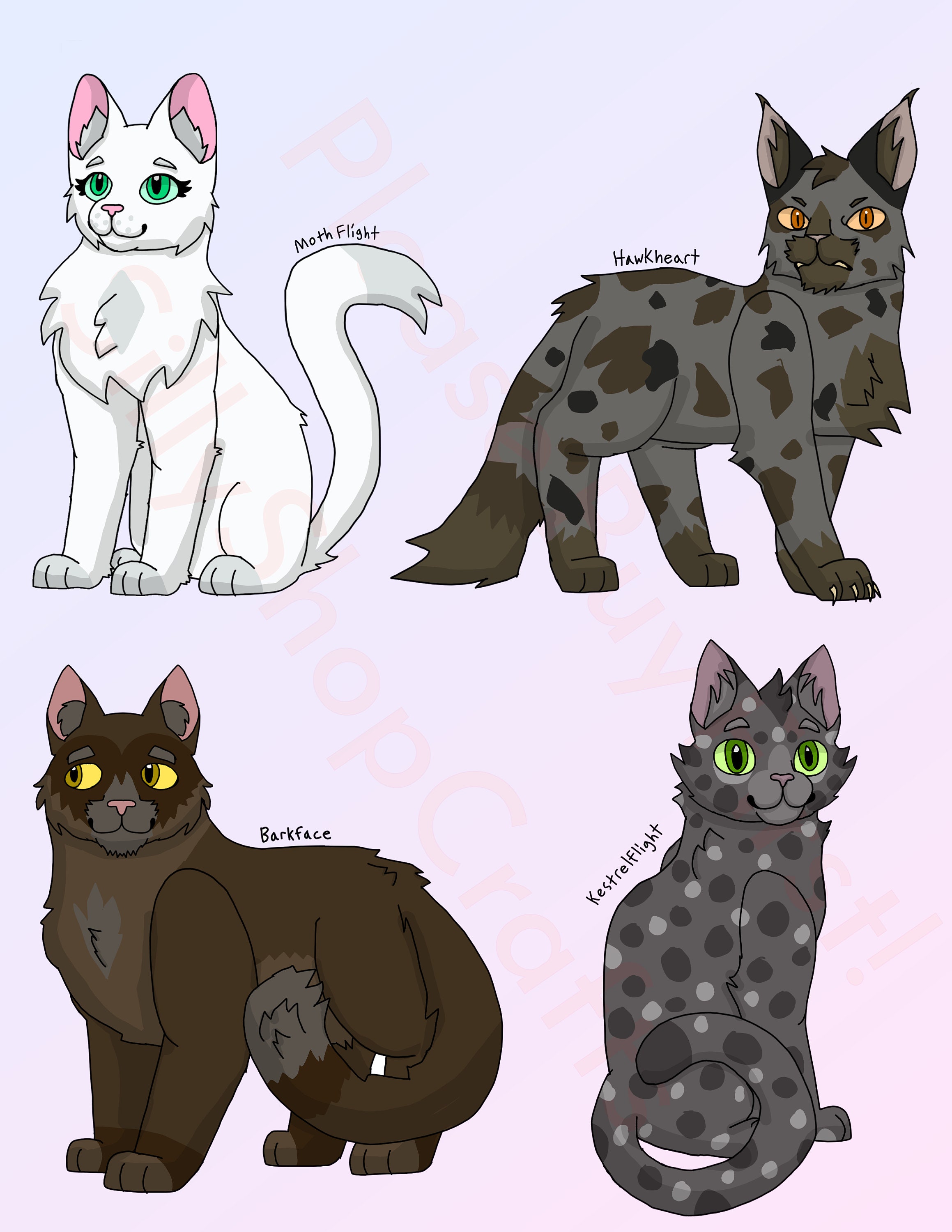 Warrior Cats SVG Digital Stickers INSTANT DOWNLOAD: the New -  UK in  2023