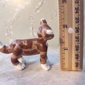 Figuras de arcilla de Gatos Guerreros: Princesa, Estrella Torcida, Hoja Jaspeada imagen 19