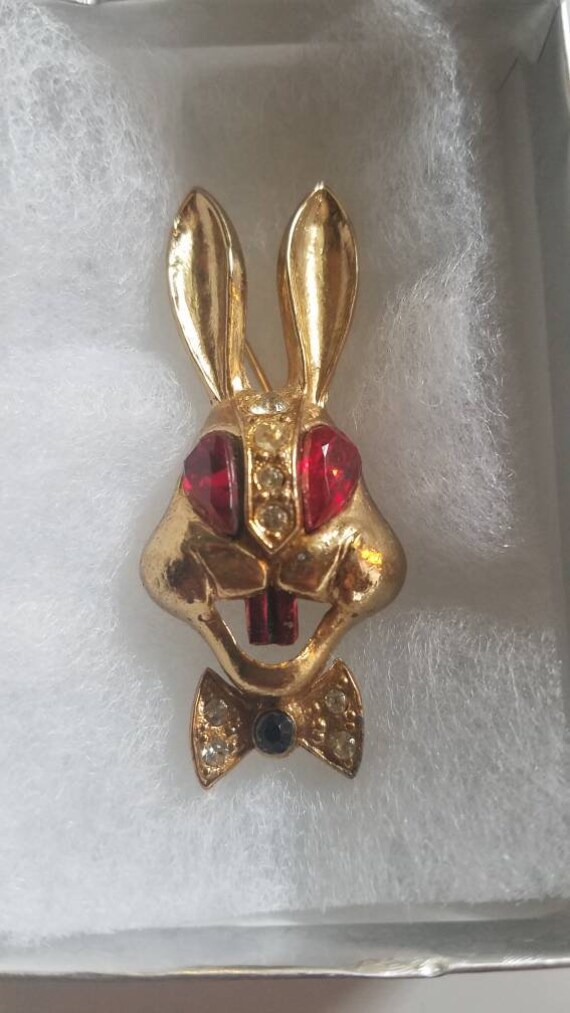 1950's Bunny Brooch