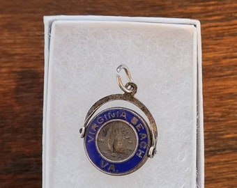 Vintage Sterling Virginia Beach Charm