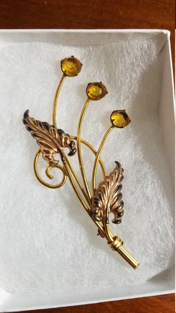 Gorgeous Leaf Brooch