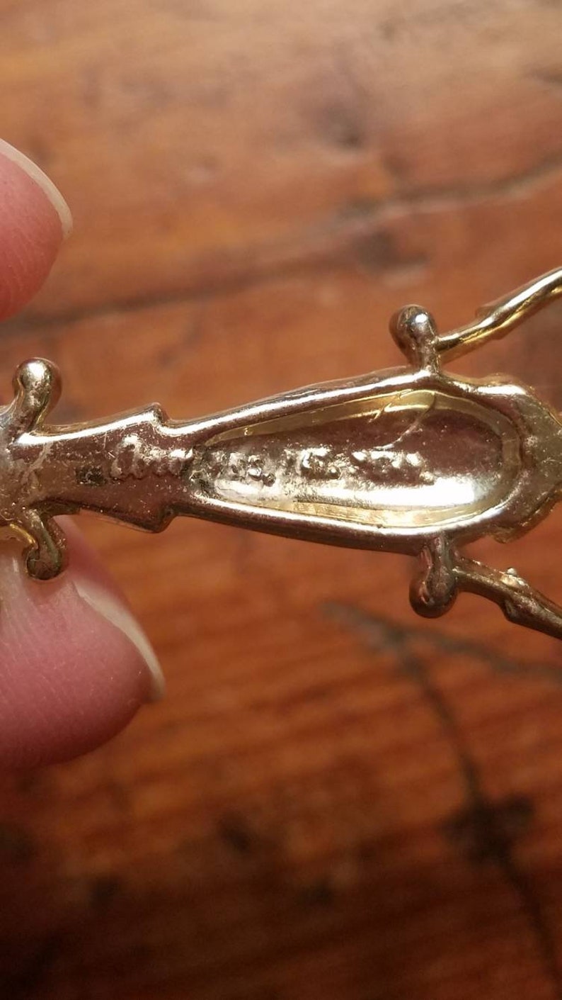 Coro Candle Stick Brooch