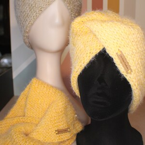 Knit Twist Headband Ear Warmer - Winter Turban Headband