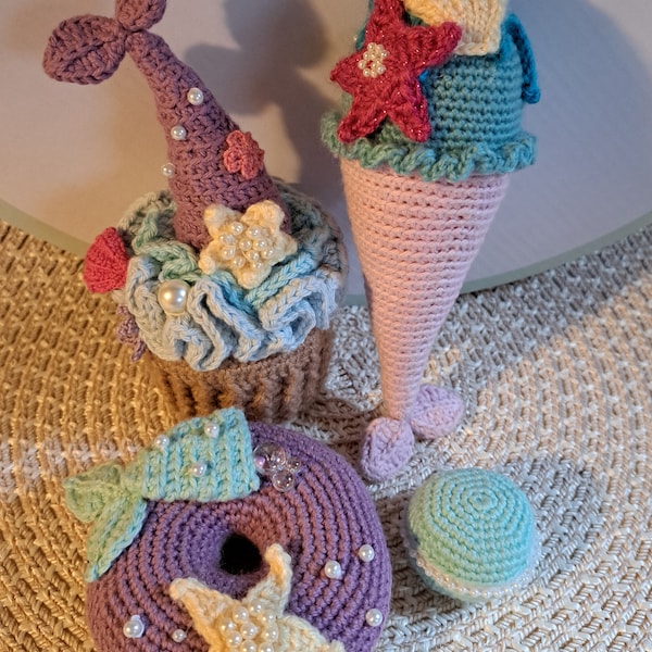 Crochet Mermaid play set II