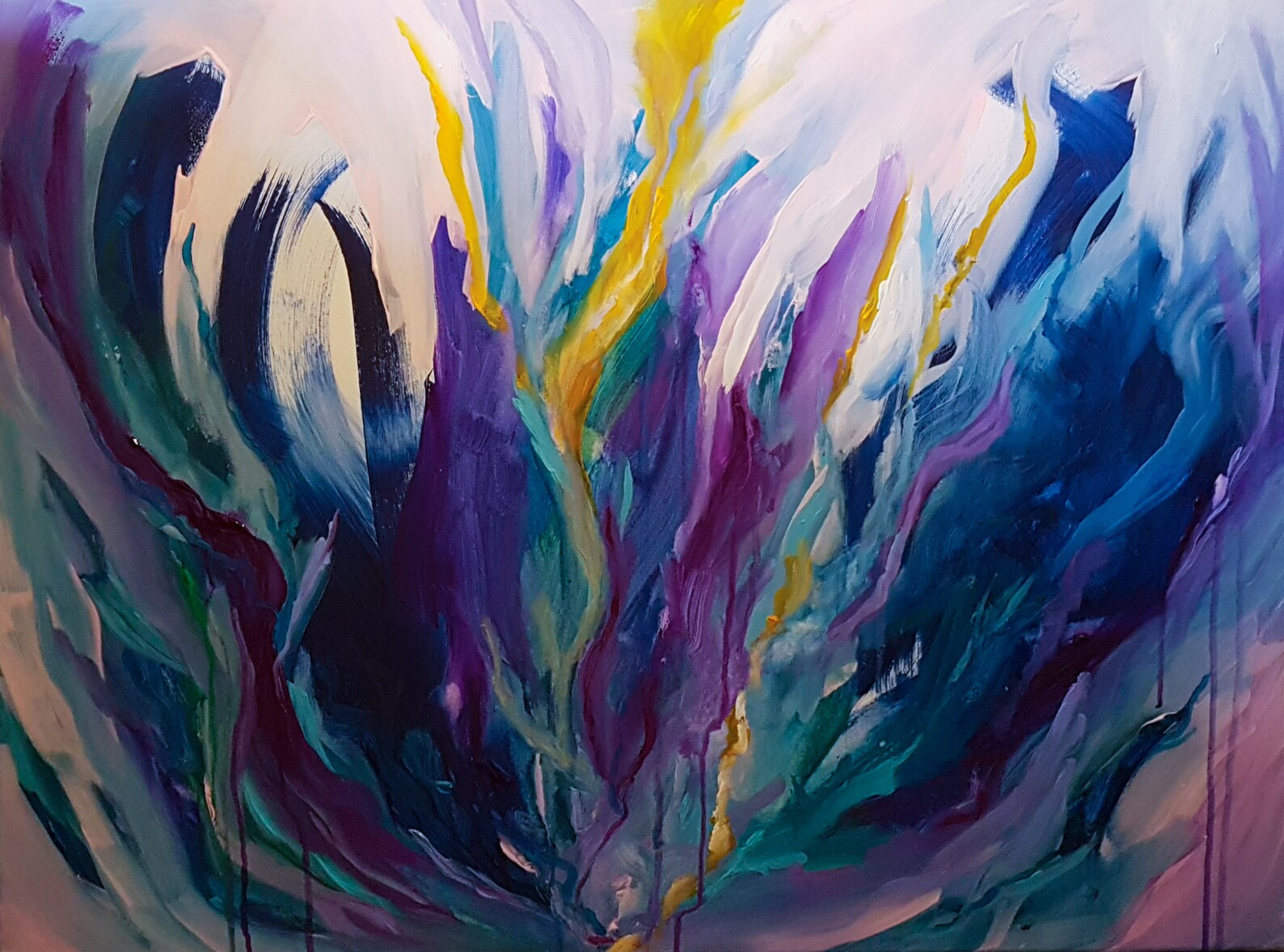 ADORATOR’S HEART Abstract art Christian canvas Religious | Etsy