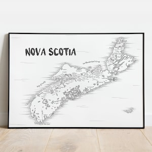 Cartes inspirées de la fantaisie des provinces du Canada