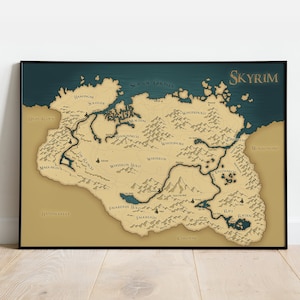 Mapa de Skyrim