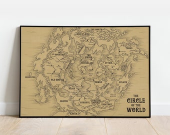 Map of The Circle of the World: The First Law