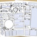 D&D Animal Companion Character Sheet *PDF DOWNLOAD* Fillable - Etsy
