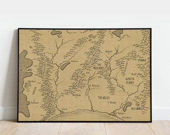 Map from the Sword of Truth