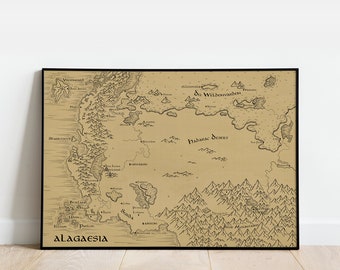 Landkarte Alagaesia: Eragon