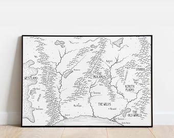 Map from the Sword of Truth