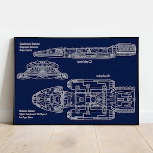 Landkarte Baflefstar Galactica