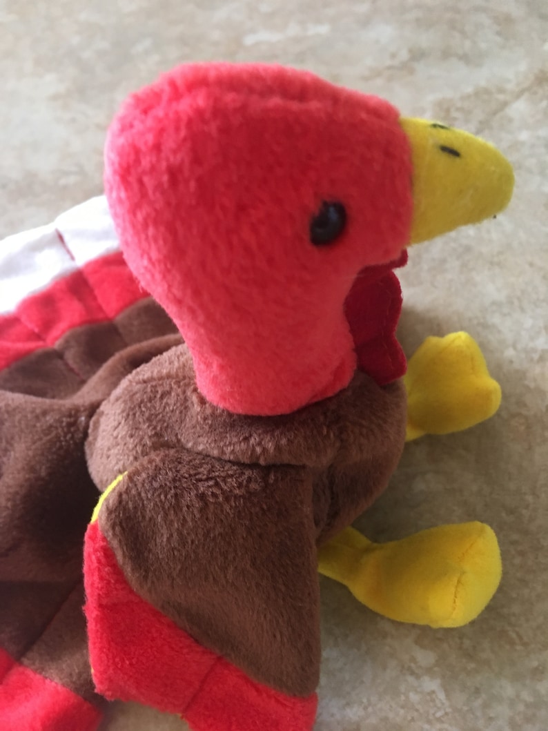 RARE gobbles TURKEY Ty Beanie Baby 1996 Retired - Etsy