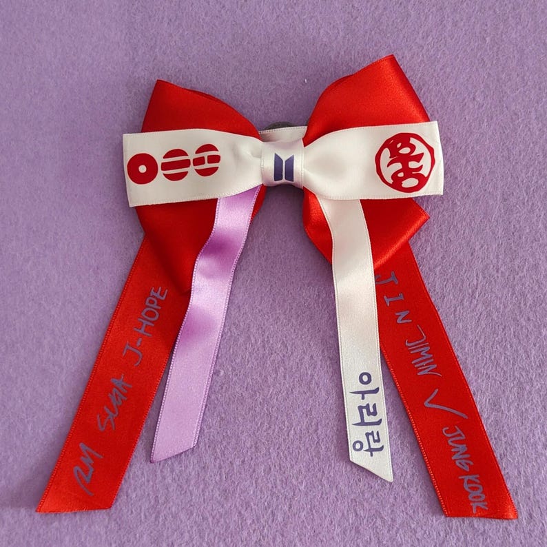 ARMYBOMB Ribbon ARIRANG Tour | Daenggi Style Kpop Accessory - Etsy Canada