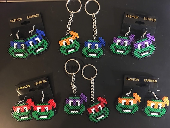Teenage Mutant Ninja Turtles Set of 4 Artesian Ornament