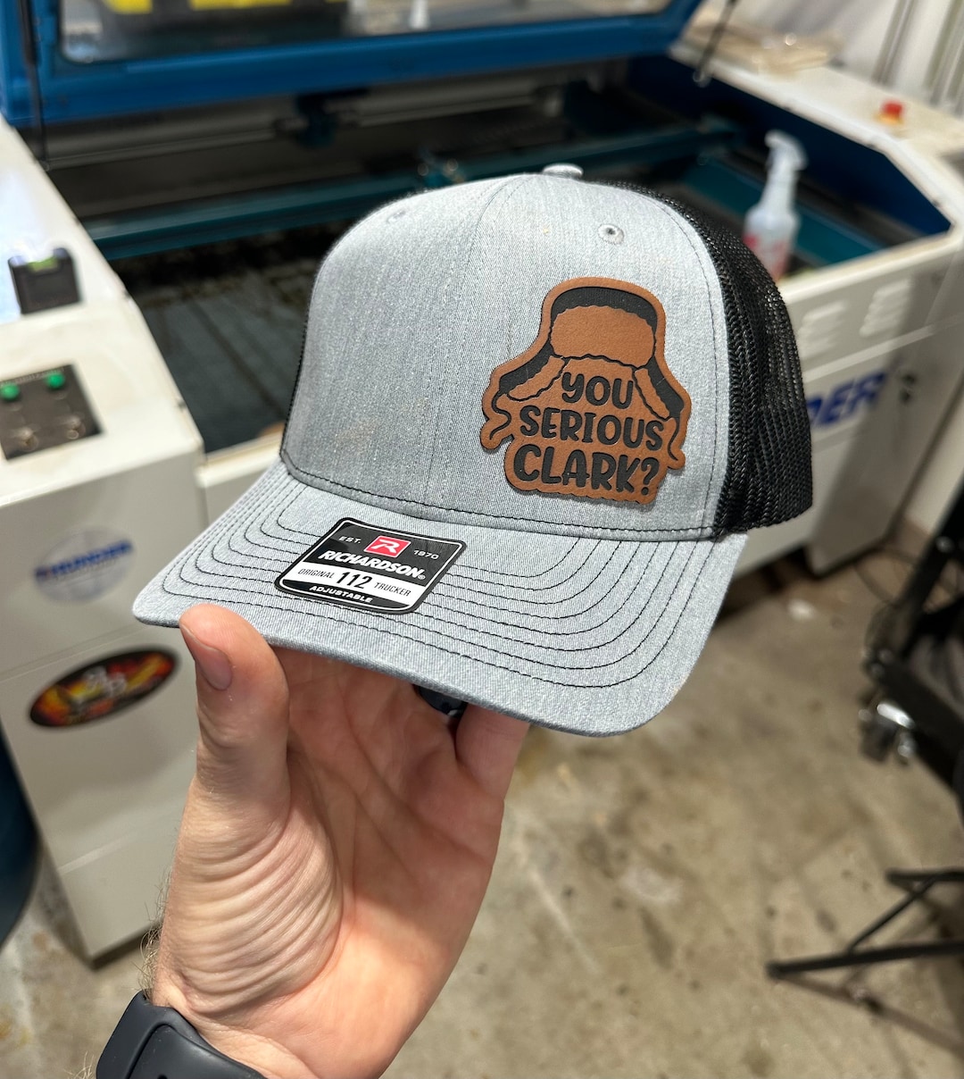 You Serious, Clark? Hat - Leatherette Patch - Leather Patch, Richardson ...