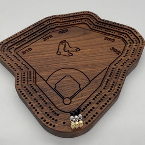 Tabuleiros de Cribbage para Estádio - Futebol Hóquei Beisebol - Cribbage com tema esportivo