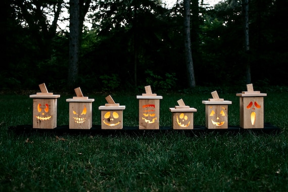 Jack-O'-Lantern Faces Example