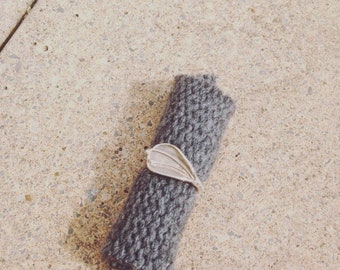 Silver Lily Ring