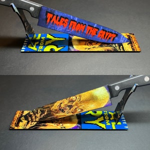 Tales From The Crypt Kitchen Knife With/Without Sublimated Stand